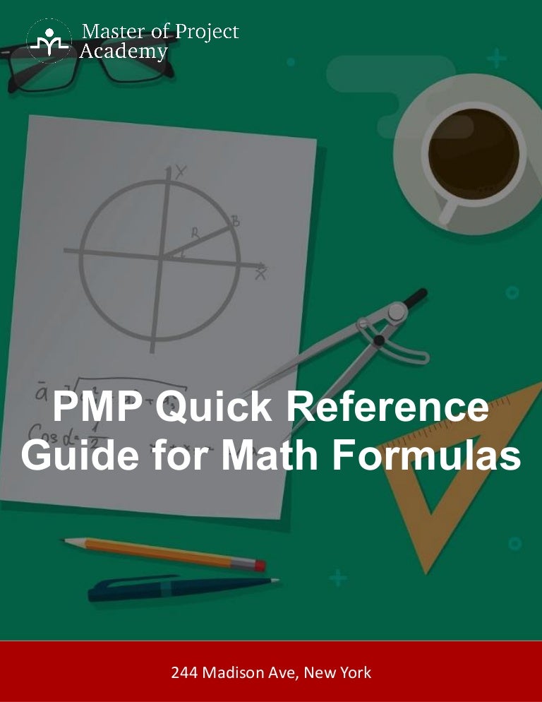 Pmp quickreferenceguideforformulas