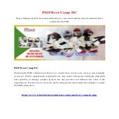 Pmp boot camp dc