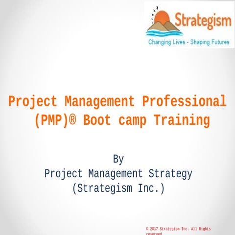 Pmp bootcamp structure2017