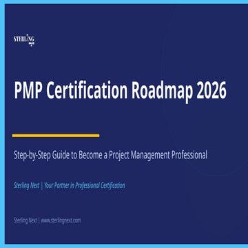 Step-by-Step Guide to Becoming a Certified Project Management Professional (PMP) | PDF