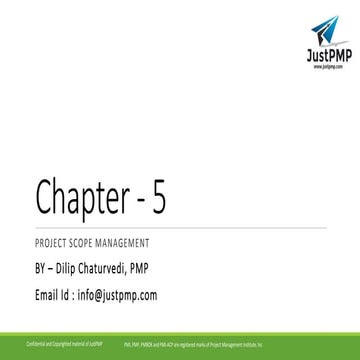 Project Scope Management,PMP Chapter 5,PMBOK,PMP Exam Preparation training
