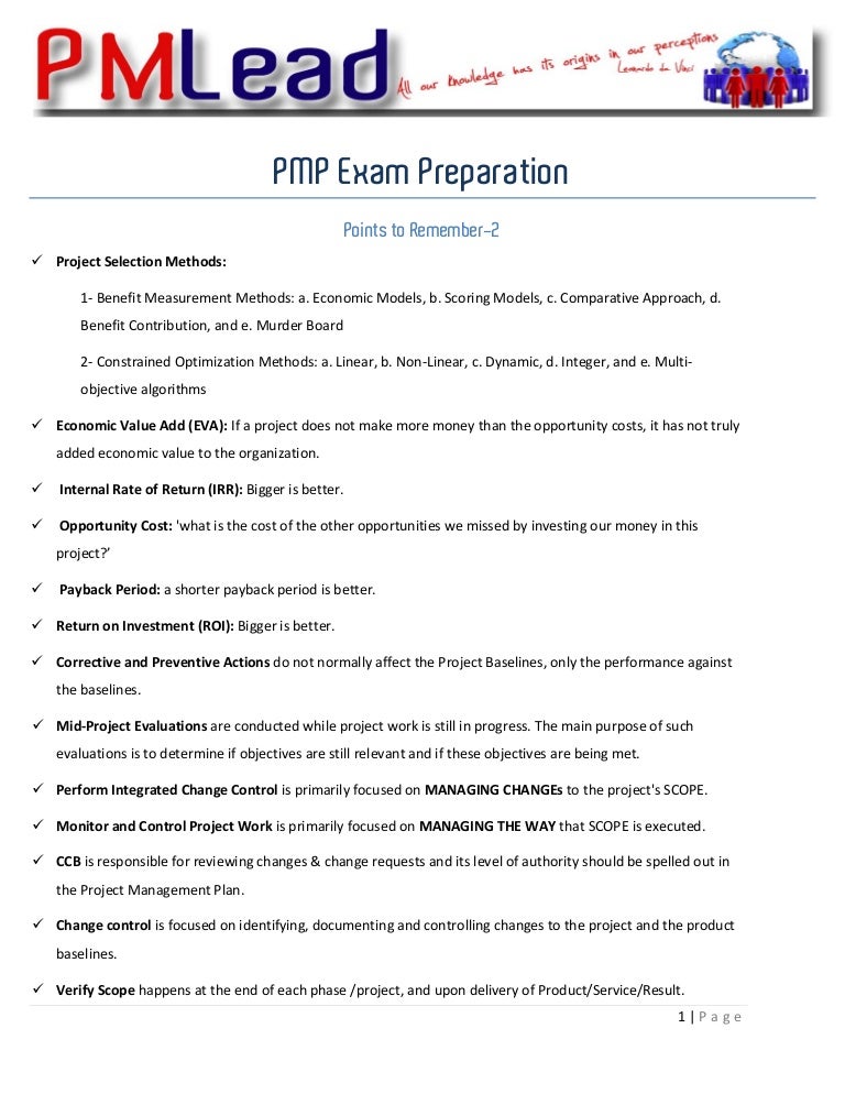PMP Fragen Und Antworten