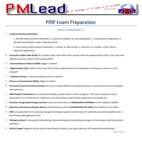Pmp exam prep Pdf- 2