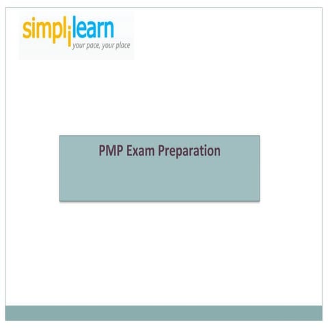 PMP Exam Preparation