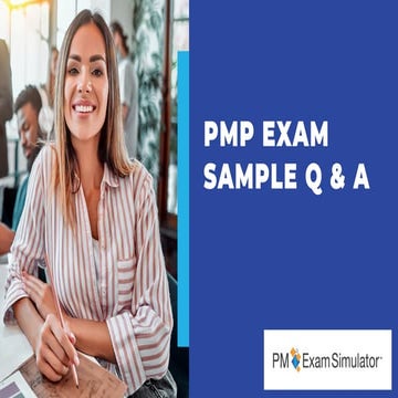 Free PMP Exam Sample Question of the Week! | PDF