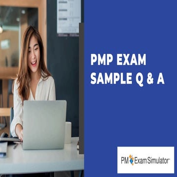 Free PMP Exam Sample Question of the Week