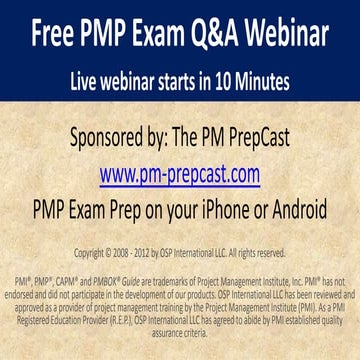 PMP Exam Q&A