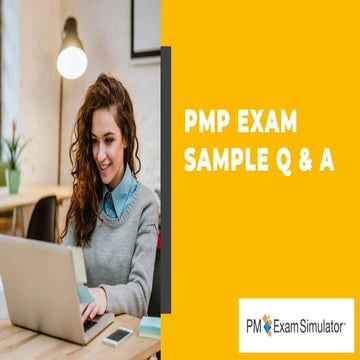 Free PMP Exam Sample Question of the Week