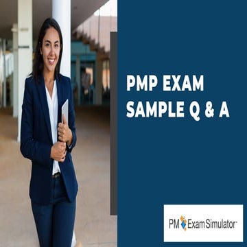 Free PMP Exam Sample Question of the Week