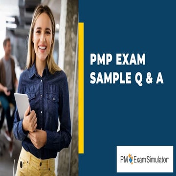 Free PMP Exam Sample Question of the Week