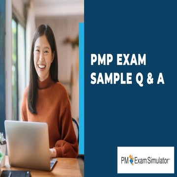 Free PMP Exam Sample Question of the Week
