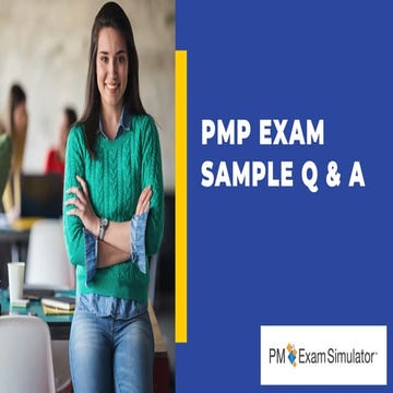 Free PMP Exam Sample Question of the Week