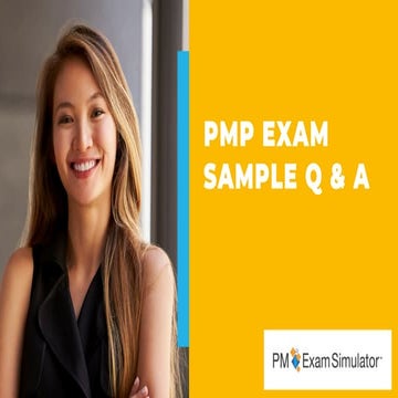 Free PMP Exam Sample Question of the Week