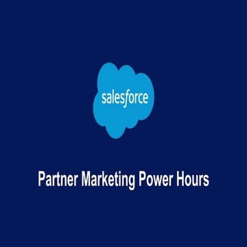 Salesforce Partner Marketing Power Hour - Mai Tran - February 18, 2015