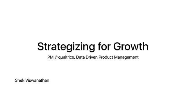 PM Growth Playbook: Growth Framework + Product Core Loop