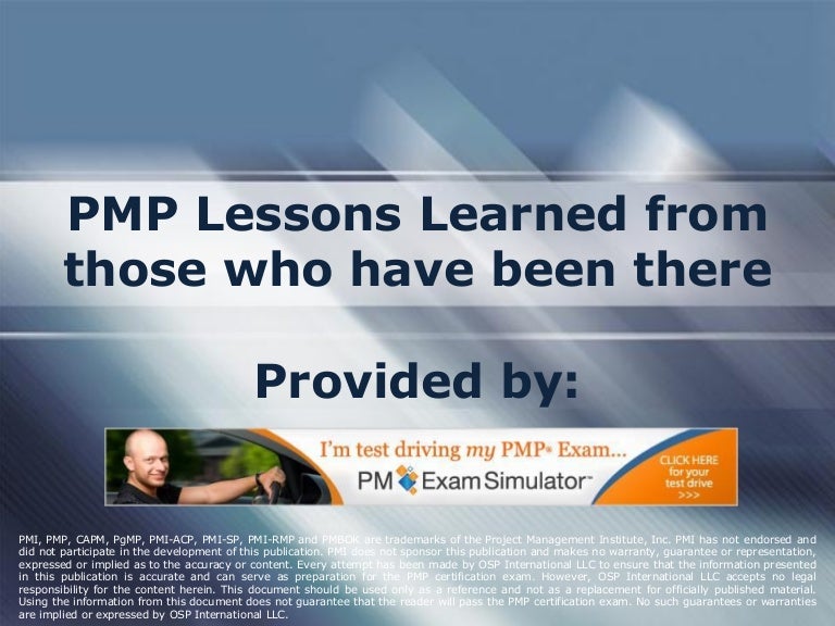 My Top 10 Lessons Learned As A Pm – BPGTUE