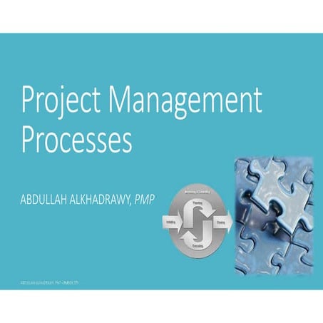 PMP PMBOK5 project management processes