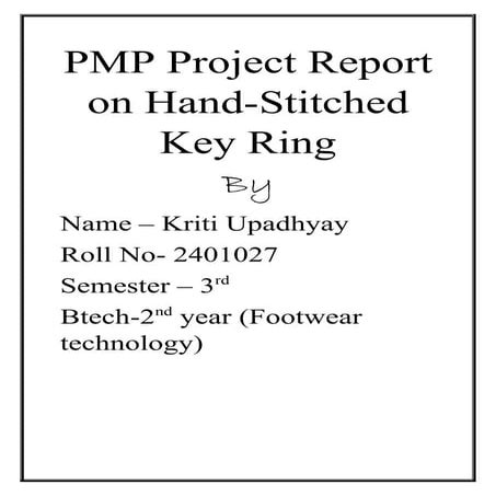Key ring document for understanding that how they made | DOCX