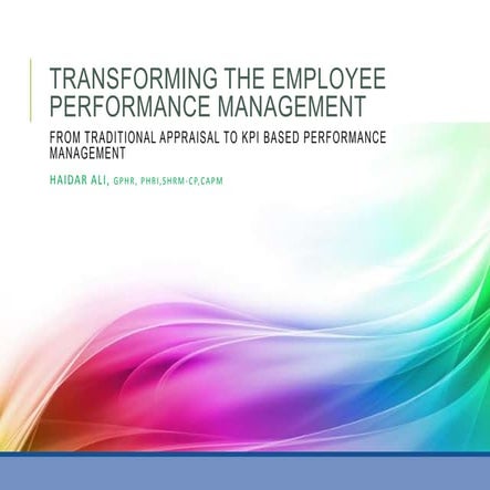 KPI Based Employee Performance Management 