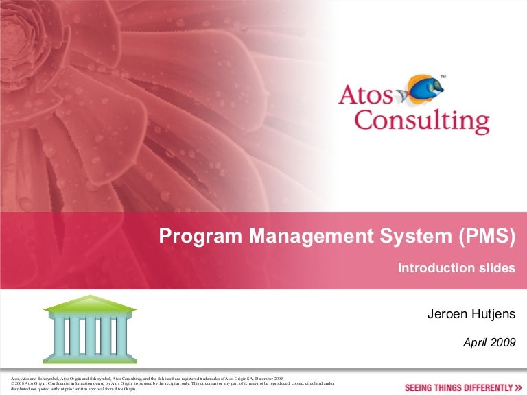 Program Management System (PMS)