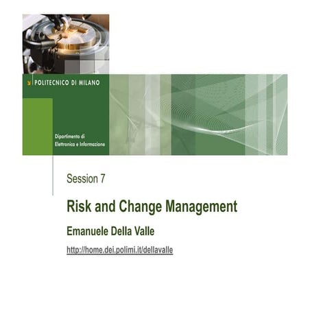 P&msp2010 07 risk-and-change-management