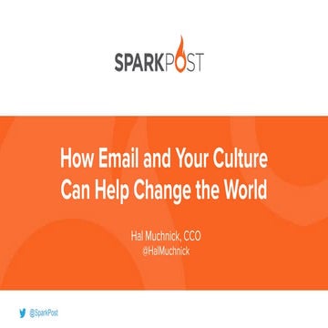 How Email and Your Culture Can Help Change the World