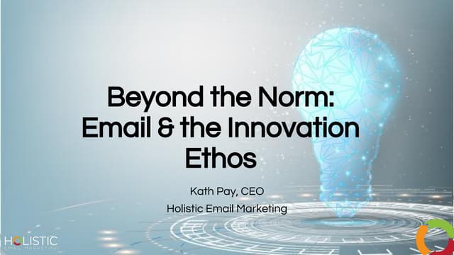 Beyond the Norm: Email and the Innovation Ethos