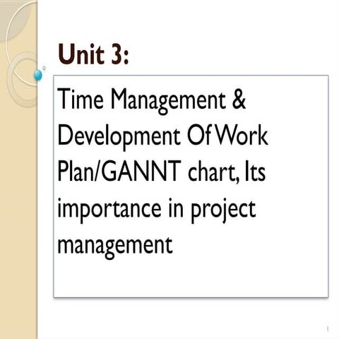 PM Unit 3 f Time mgmt Ghanjhfjksdlkfjktt chart.pptx