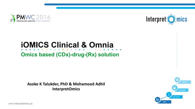 iOMICS Clinical & Omnia