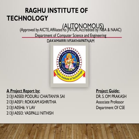 College it  project batch number 39.pptx