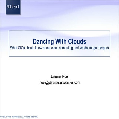 Dancing With Clouds