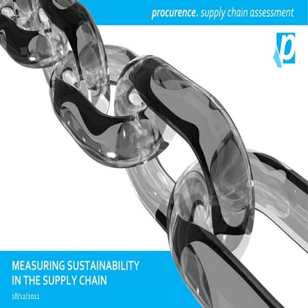 Sustainability: Supply Chain Risk Management