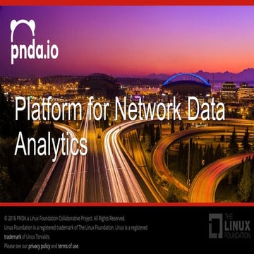 PNDA - Platform for Network Data Analytics