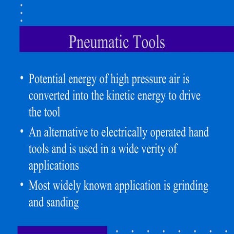 Pnematic tools