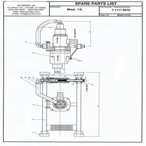 CS Unitec Mixers: 7 1111 0010