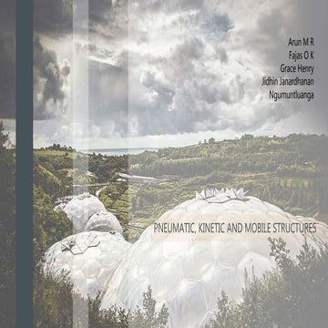 Pneumatic, Kinetic and Mobile Structures