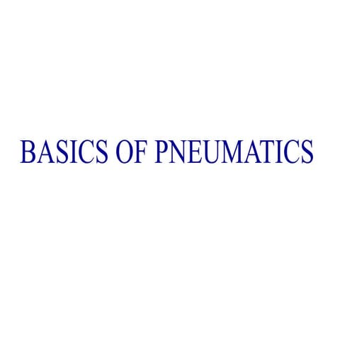Pneumatics is the use of gas or pressurized air in mechanical systems.