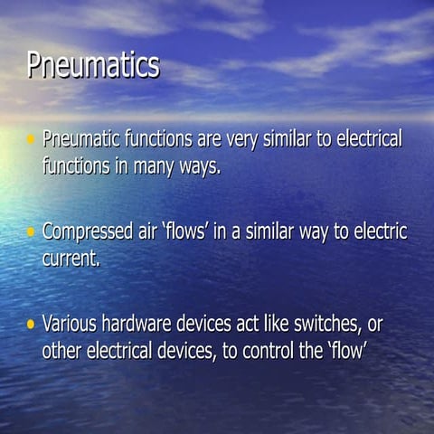 Pneumatics