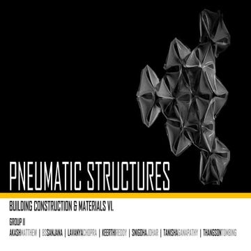 Pneumatic structures