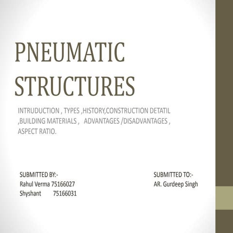 Pneumatic structures (1)
