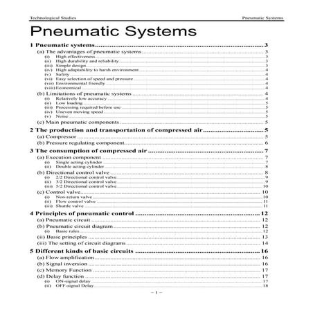 Pneumatic system