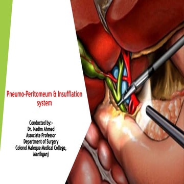 Pneumo-Peritomeum & Insufflation system.pptx