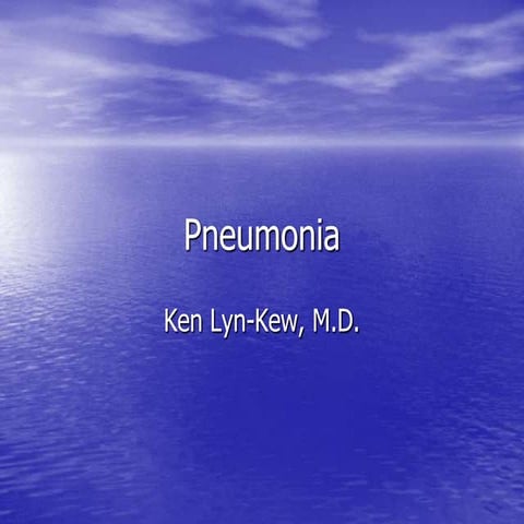 Pneumonia