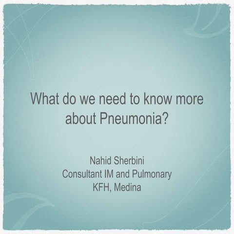 Pneumonia #