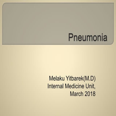 Pneumonia