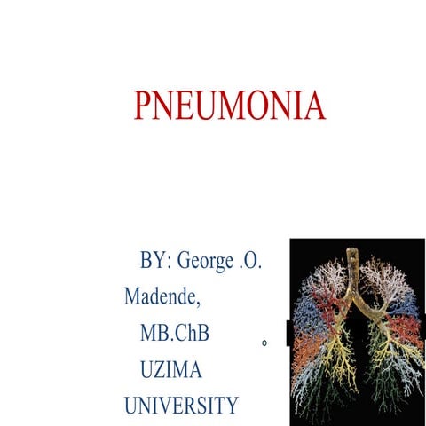 Pneumonia | PPTX