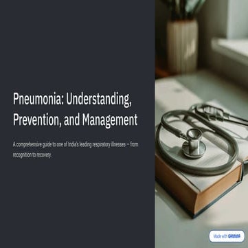 Comprehensive Guide to Pneumonia: Understanding, Prevention, and ...