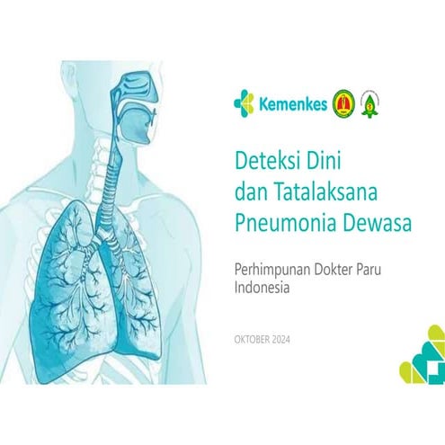 Pneumonia Dewasa_PDPI slide share dan pdf | PDF