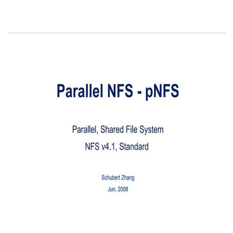 pNFS Introduction