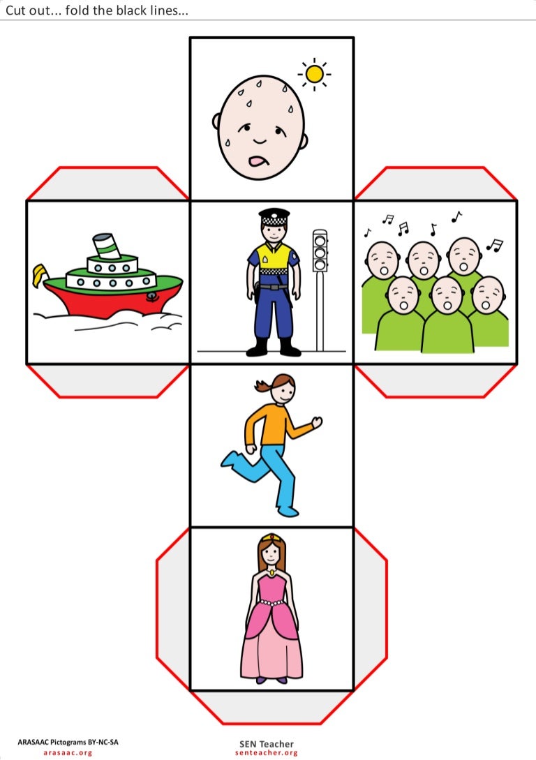 storycubes printable story cubes template